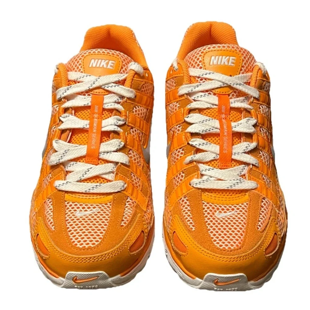 Nike P-6000 Premium Men's Shoes Kumquat Metallic Silver Sz 11 HQ3641 886 “NEW”